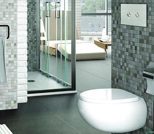 Клавиша смыва для унитаза OLI Blink 093399 хром матовый