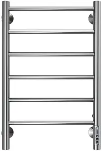 Полотенцесушитель электрический лесенка Terminus Аврора П6 400х650 электро quick touch полированная сталь 4670078531148, 3