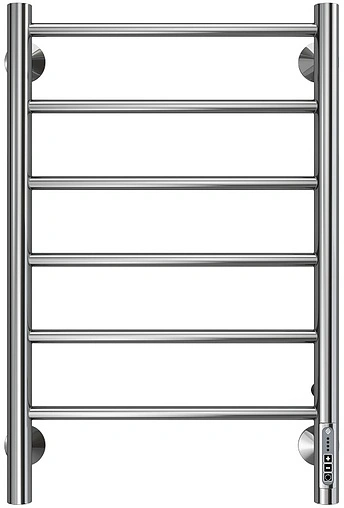 Полотенцесушитель электрический лесенка Terminus Аврора П6 400х650 электро quick touch полированная сталь 4670078531148