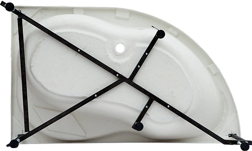 Ванна акриловая Aquanet Graciosa 150x90 L 00203940