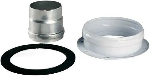 Адаптер стартовый коаксиальный Ø 80/125мм (алюм.) Ferroli 1KWMA74Y