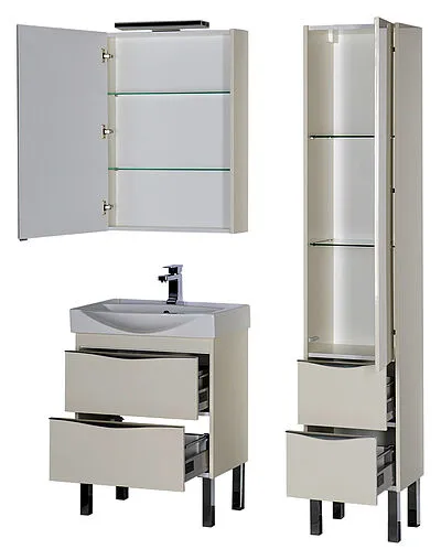 Шкаф-зеркало Aquanet Франка 65 183044