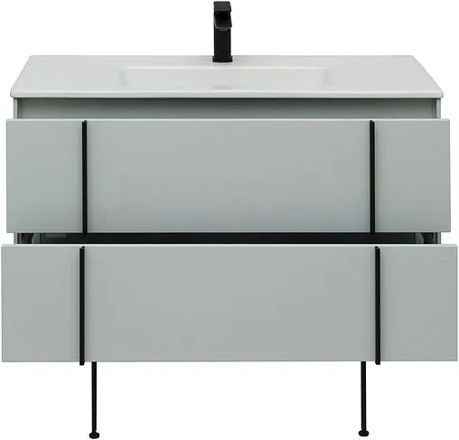 Тумба под умывальник подвесная Allen Brau Reality 100 папирус 1.32007.PWM