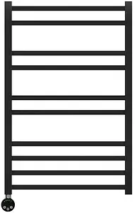 Полотенцесушитель электрический лесенка Lemark Bellario П10 800х500 черный матовый LM68810EBL, 1