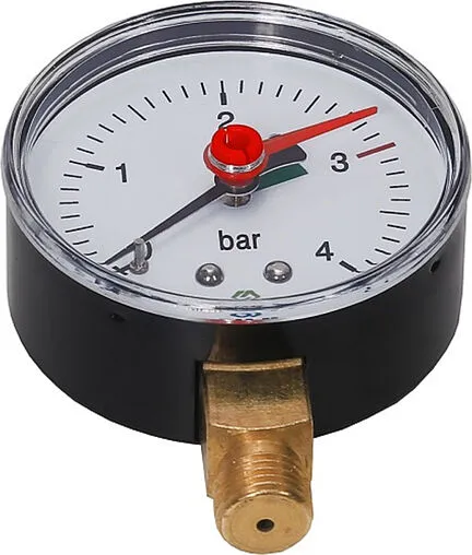 Манометр радиальный MVI 63мм 6 бар ¼&quot; RM.6304.03