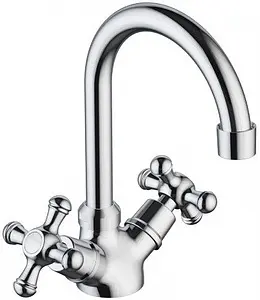 Смеситель для раковины Damixa Retro хром 230210000 Смеситель для раковины Damixa Retro хром 230210000, 3