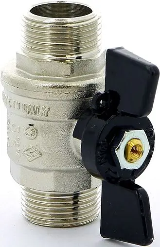 Кран шаровый ¾"н x ¾"н Bugatti Oregon 03270027 Кран шаровый ¾"н x ¾"н Bugatti Oregon 03270027