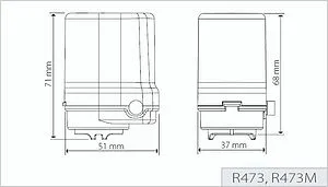 Сервопривод электротермический НЗ 230В М30 x 1.5 Giacomini R473X222 Сервопривод электротермический НЗ 230В М30 x 1.5 Giacomini R473X222, 2