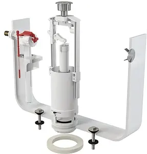 Комплект арматуры для бачка однорежимный ⅜" латунь боковой AlcaPlast SA2000K ⅜" Комплект арматуры для бачка однорежимный ⅜" латунь боковой AlcaPlast SA2000K ⅜", 1