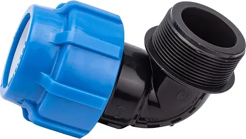 Уголок компрессионный переходной 90мм x 3"н ТПК-Аква 1930311