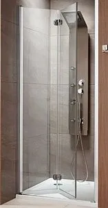 Дверь в нишу 800мм прозрачное стекло Radaway EOS DWB 80 L 37813-01-01NL, 1