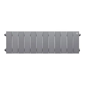 Радиатор биметаллический 12 секций Royal Thermo PianoForte 200 Silver Satin RTPS3020012 Радиатор биметаллический 12 секций Royal Thermo PianoForte 200 Silver Satin RTPS3020012, 2