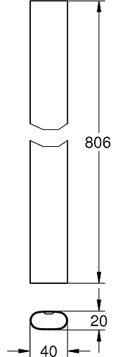 Душевая штанга Grohe Rainshower SmartControl хром 48349000