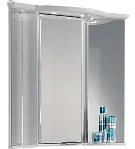 Шкаф-зеркало Aquaton Альтаир 62 белый 1A042702AR010, 1