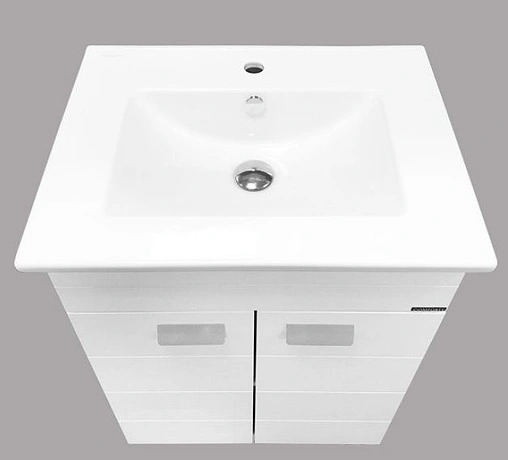 Тумба-умывальник напольная Comforty Модена 60 белый