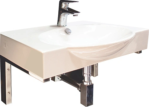 Раковина Sanita Luxe Infinity 76 белый INF76SLWB01KR