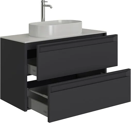 Тумба-умывальник подвесной Allen Brau Fantasy 2.0 120 антрацит 1.11005.AM 2.0+