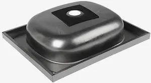 Мойка кухонная Vladiks нержавеющая сталь V-407 Мойка кухонная Vladiks нержавеющая сталь V-407, 3