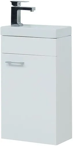 Тумба-умывальник Aquanet Нота 40 R (Moduo) белый 00246953+S-UM-MOD40/1