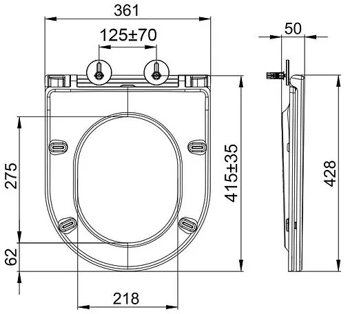 Комплект 5 в 1 Lemark Peneda Expert+Bit+ Glazer White 100123433 с кнопкой Bit 9803007 хром матовый