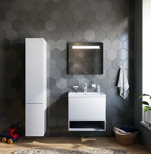 Тумба под умывальник подвесная Am.Pm Gem 60 белый M90FHX06021WG