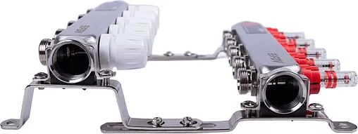 Группа коллекторная с расходомерами 5 отводов 1&quot;в/в x ¾&quot;ек FDV S1101A-1/5