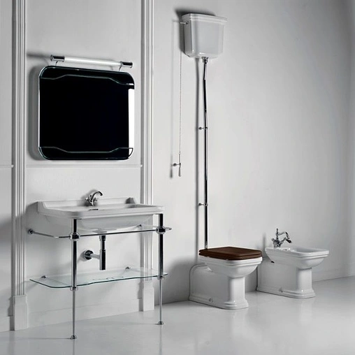 Раковина Kerasan Waldorf 100 белый 4142K1bi/cr*3