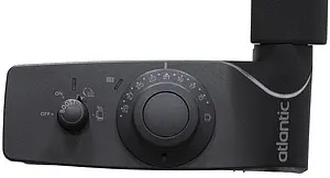 Полотенцесушитель электрический лесенка Atlantic Adelis 1374x556 ANT 750W антрацит матовый 002241, 4