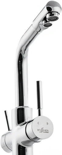 Смеситель для кухни с подключением к фильтру Rossinka хром Z35-31