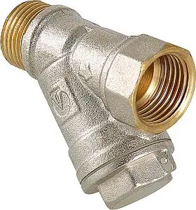 Фильтр угловой сетчатый ½"в x ½"н Valtec VT.191.N.04 Фильтр угловой сетчатый ½"в x ½"н Valtec VT.191.N.04, 1