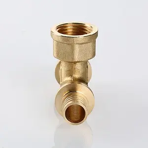 Тройник аксиальный переходной 16мм x ½&quot;в x 16мм Valtec VTm.432.BG.160416, 4