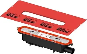 Сифон для лотка h=95мм 0.8л/сек TECEdrainprofile 673002 Сифон для лотка h=95мм 0.8л/сек TECEdrainprofile 673002, 1