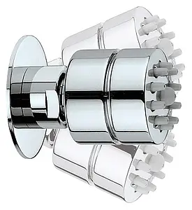 Душевая форсунка Bossini Tondo-Gom хром I00137.030, 2