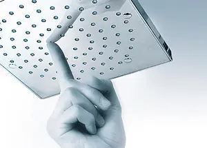 Лейка верхнего душа Bossini Cube 210 хром I00720.030, 3