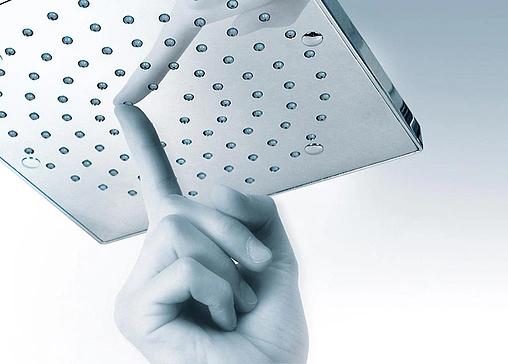 Лейка верхнего душа Bossini Cube 210 хром I00720.030