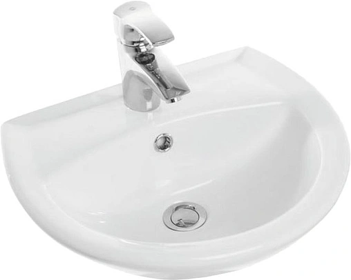 Раковина Sanita Аттика 55 белый WB.PD/Attica/55-C/WHT.G/S1