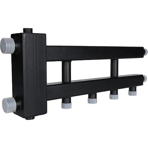 Распределительный коллектор 3 контура с гидрострелкой 1½&quot;н x 1&quot;н Rommer RDG-0060-014023