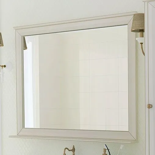 Зеркало Aquaton Беатриче 105 слоновая кость/патина 1A187302BEM60 Зеркало Aquaton Беатриче 105 слоновая кость/патина 1A187302BEM60