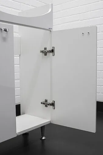 Тумба-умывальник напольный Айсберг Классик 60 белый DA1025T+4620008192772