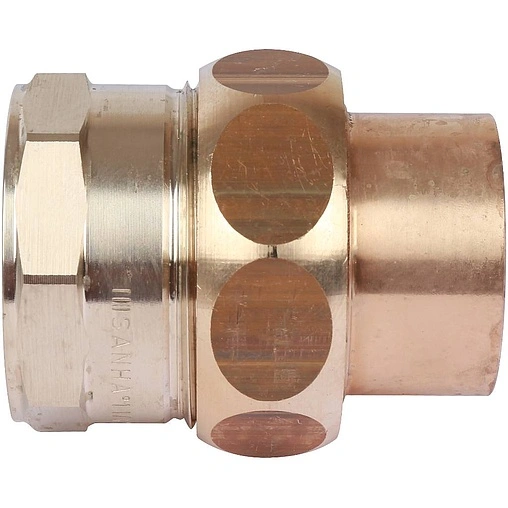 Американка пайка прямая переходная (коническое уплотнение) 35мм x 1¼"в Sanha 4340g 1434035114