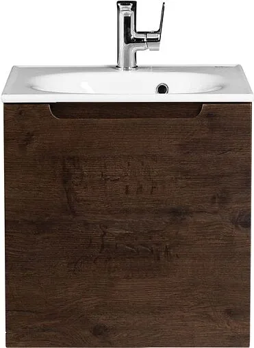 Тумба под умывальник подвесная BelBagno ETNA 50 L Rovere Moro ETNA-500-1A-SO-RW-P-L