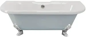 Ванна из искусственного камня Esse Capri 170x75 ножки хром Ванна из искусственного камня Esse Capri 170x75 ножки хром, 1