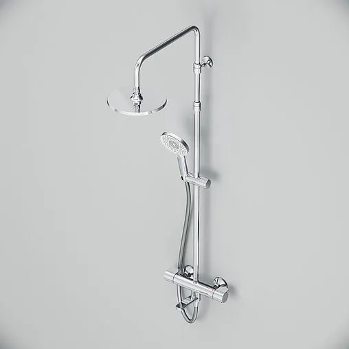 Душевая система с термостатом для ванны Am.Pm X-Joy хром F0785A500 Душевая система с термостатом для ванны Am.Pm X-Joy хром F0785A500