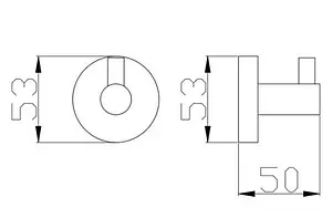 Крючок Rav Slezak Colorado хром COA0100 Крючок Rav Slezak Colorado хром COA0100, 2