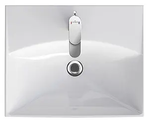 Раковина Cersanit City 50 белый S-UM-CIT50/1-w Раковина Cersanit City 50 белый S-UM-CIT50/1-w, 3