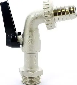 Кран шаровый со штуцером 1"н Bugatti Alaska 06890088, 3