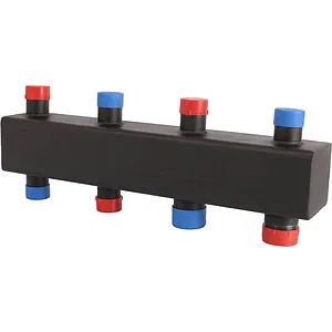 Коллектор распределительный 3 контура 1¼&quot;н x 1&quot;н Rommer Compact RDG-0016-004023, 1