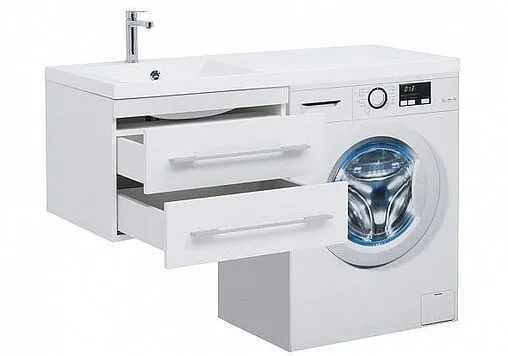 Раковина Aquanet Нота 120 L белый НФ-00014449