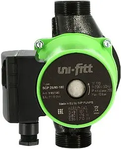 Насос циркуляционный Uni-Fitt SCP 25/80 180 918S2580, 1