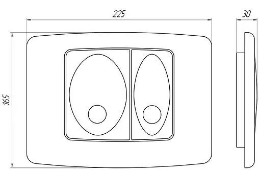 Инсталляция для подвесного унитаза Set 3 в 1 Ани Пласт WCP1110 с кнопкой белый глянцевый Инсталляция для подвесного унитаза Set 3 в 1 Ани Пласт WCP1110 с кнопкой белый глянцевый